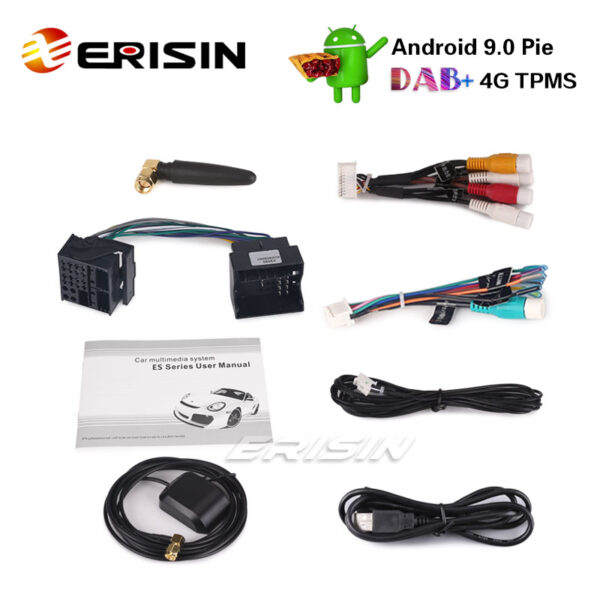 Erisin ES7980E-64 7 Android 9.0 Car Stereo GPS DAB+ CD Canbus