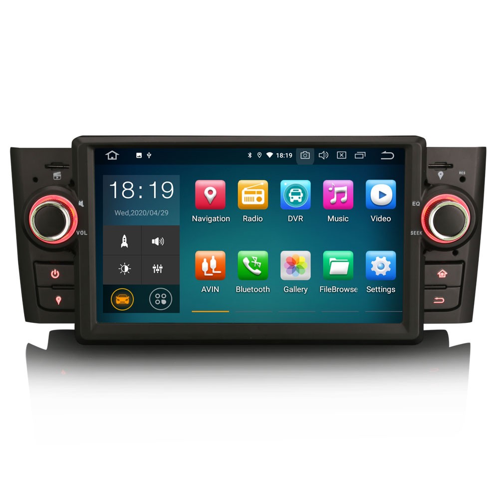 Erisin 7 Pollici 8-Core Android 12 Autoradio Navigatore GPS per FIAT BRAVO,  Supporto Capacitivo Touch Screen Lettore DVD Wireless CarPlay Android Auto  Bluetooth DSP DAB+WiFi Mirror Link OBD2 4GB+64GB : : Elettronica