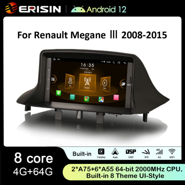 Car Autoradio Multimedia GPS 7 inch Screen For RENAULT Megane 3